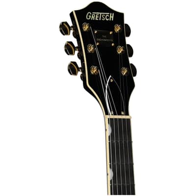 Gretsch Professional Collection Broadkaster LX Center Block Semi-hollowbody Electric Guitar, Black, Open Box (Very Good) image 7