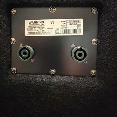 Markbass Momark Black 800 (800 watts) head and STD 104 HF-4 cabinet (4x10) image 9