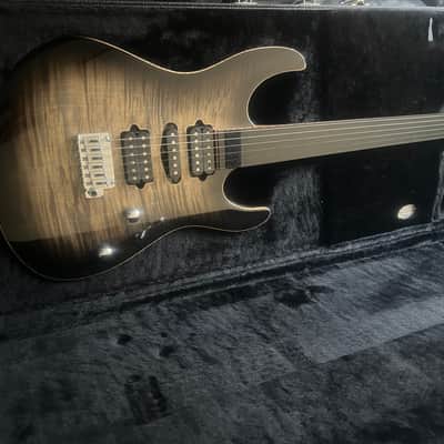 Suhr Modern Plus HSH with Pau Ferro Fretboard Flamed Top Trans Charcoal Burst image 19