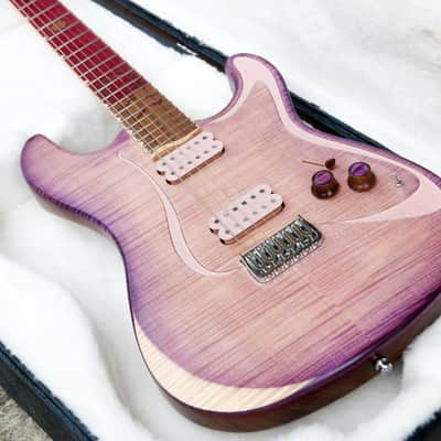 GB Liuteria Custom Boutique Petra 6 string sea sun and clouds edition image 11