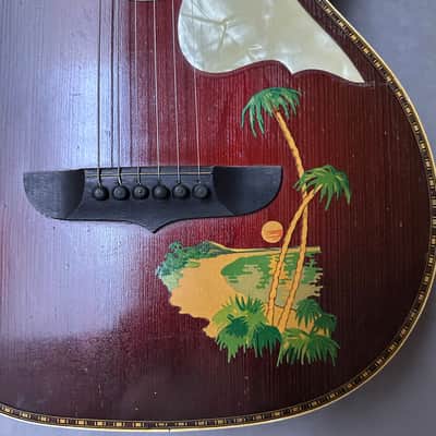 Stromberg Voisinet Hawaiian Parlor Guitar 1920's image 5