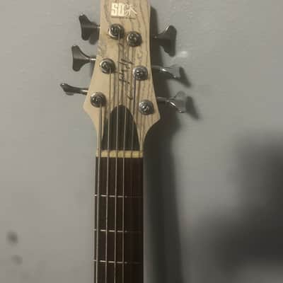 Ibanez SR2010ASC-TWF "Ashula" Bass Workshop Hybrid Fretless Soundgear 2010 - Transparent White Flat imagen 9