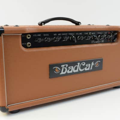 Bad Cat Panther R Head & S-212 Cabinet Brown Ostrich Tolex image 4