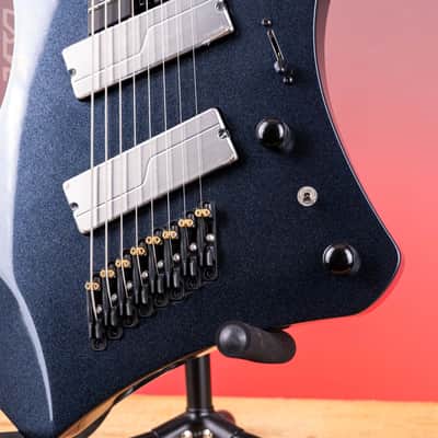 Ibanez Alpha A528 8-String Multiscale Guitar Iron Pewter image 5