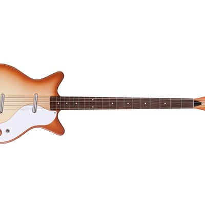 Danelectro'59 Dc Long Scale Bass Copperburst New, D59DCBASS-CPR image 4