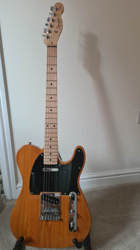 Squier Affinity Telecaster with Maple Fretboard, Top Loader Bridge 2003 - 2021 - Butterscotch Blonde image 1
