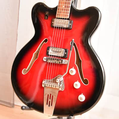 Höfner 4600 verythin – 1965 german vintage thinline archtop guitar image 2