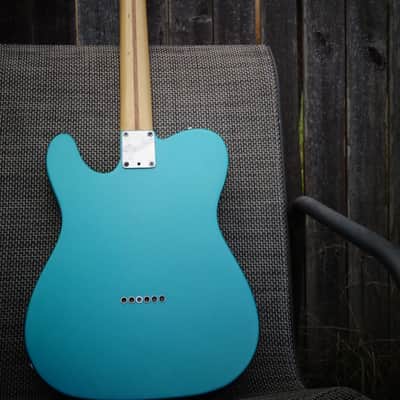 RARE 1993 Fender American Standard Telecaster *Caribbean Mist Metallic* image 4
