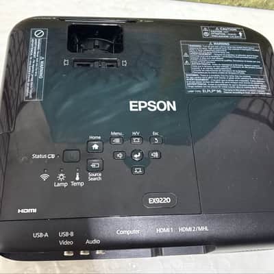 Epson EX9220 Pro Wireless 1080p+ WUXGA 3LCD Projector HDMI image 3