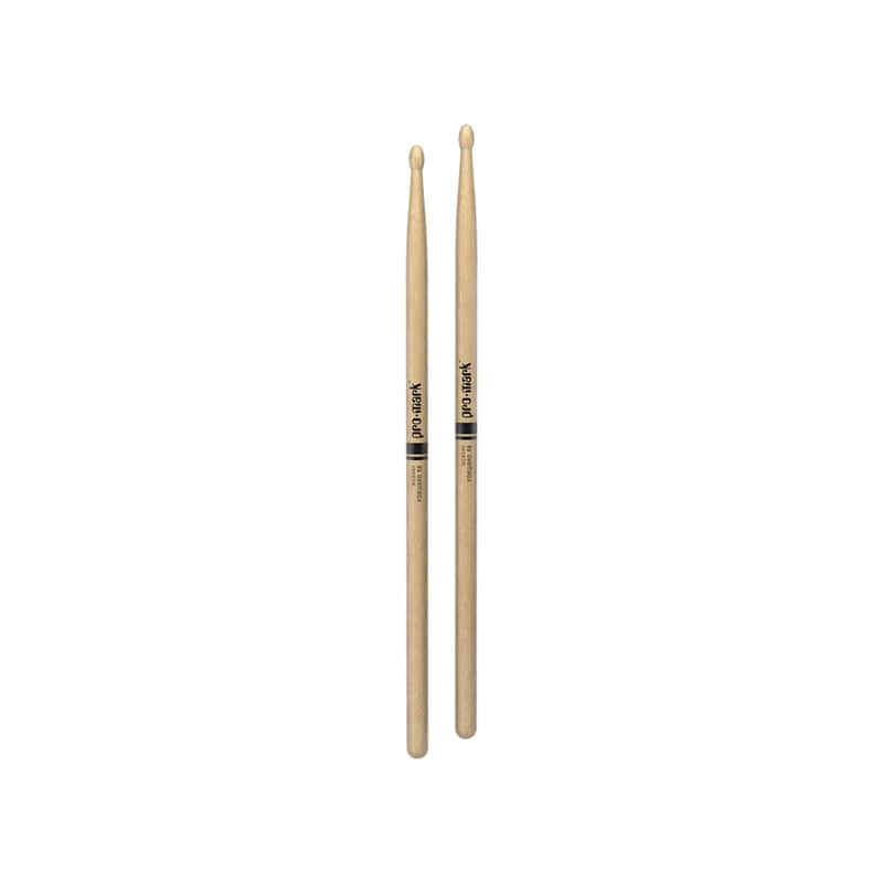 ProMark Classic Forward 5B Hickory Drumsticks – Oval Wood Tip image 1