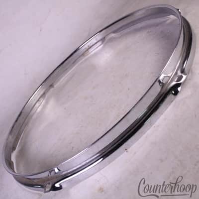 Ludwig 13" 6-Lug Tom Drum Batter/Resonant Rim/Hoop Steel Classic Vintage 60s-70s image 2