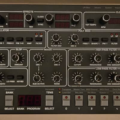 Sequential Prophet-6 Desktop 6-Voice Polyphonic Synthesizer 2018 - 2020 - Black with Wood Sides image 3