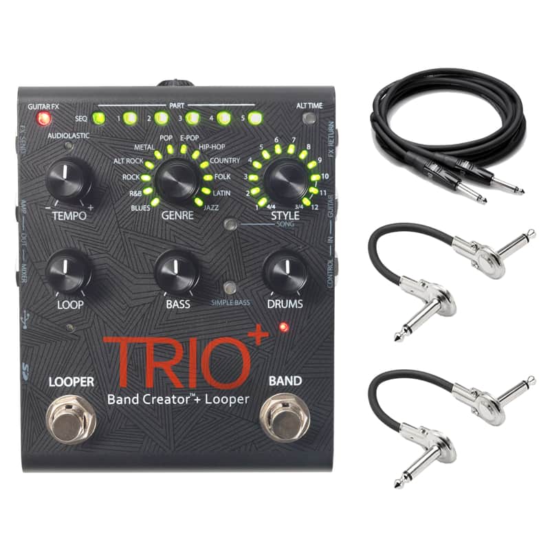 New DigiTech Trio+ Band Creator Plus Looper Guitar Effects Pedal image 1