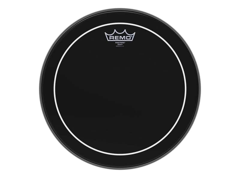 Remo Remo Pinstripe Ebony Drum Head 13" - Open Box image 1
