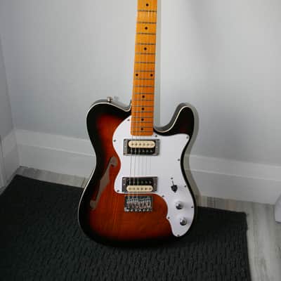 GEARit Thinline Semi-Hollow Body GTL-200 Shoreline 2024 - Sunburst image 1