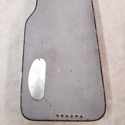 Magnatone Lap steel Early 50s - Gray/yellow pearloid image 10