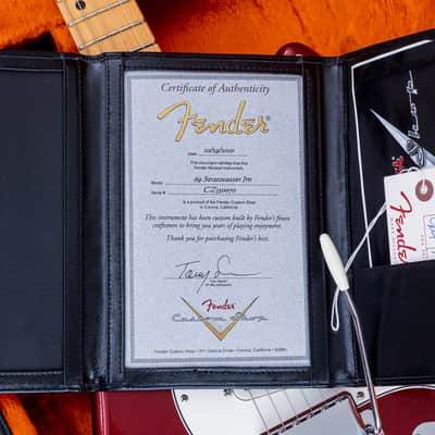 2020 Fender Custom Shop Limited Edition 1969 Stratocaster Journeyman Relic Aged Firemist Red w/ Case, COA, Tags image 21