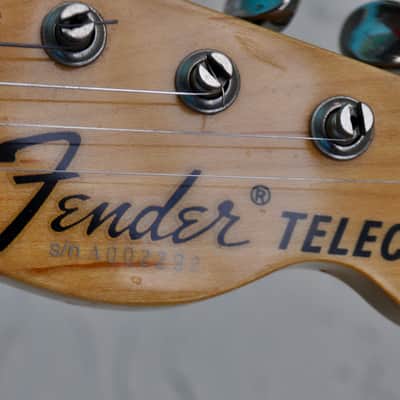 Made In Japan Fender Telecaster Thineline with Humbuckers and Original Chainsaw Case image 9
