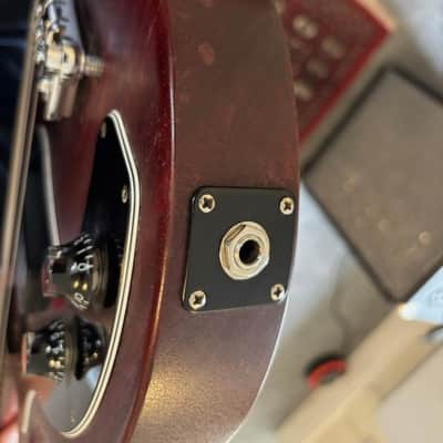 Gibson Les Paul Junior Tribute DC Bass Left-Handed 2019 - 2024 - Worn Cherry image 4