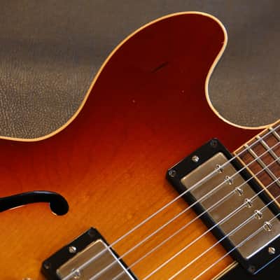 1998 Gibson Custom Shop ES-336 Semi-Hollow Electric Guitar Ice Tea Burst + OHSC image 2