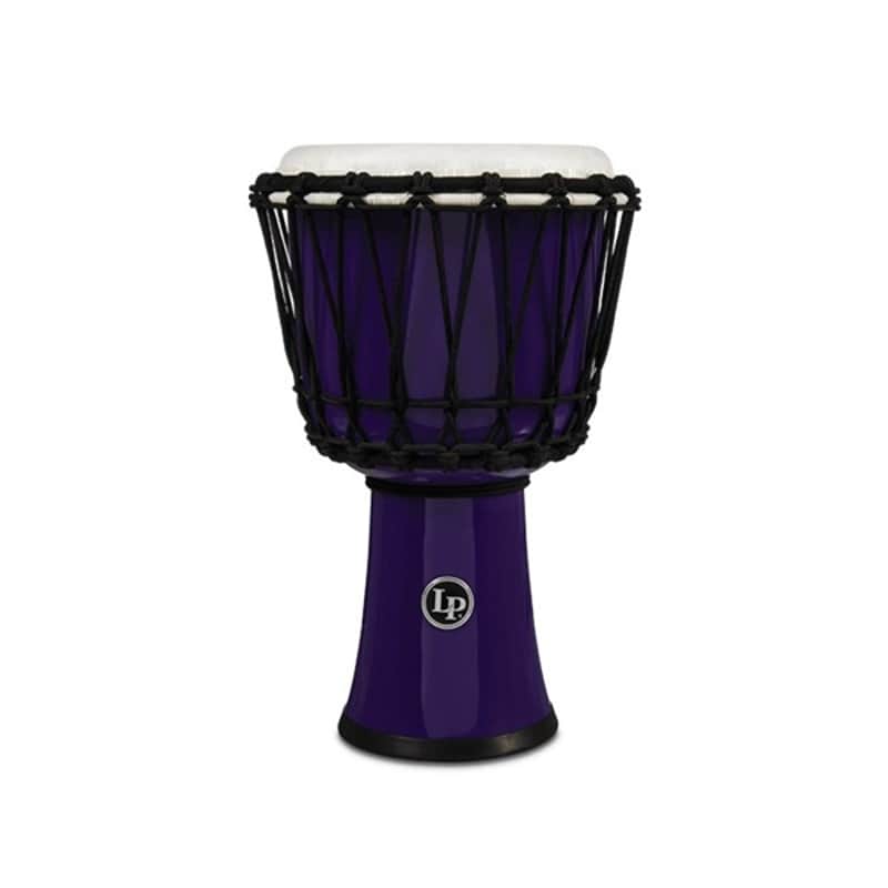 LP LP1607PL [Rope Tuned Circle Djembe 7 with Perfect-Pitch Head / Purple] image 1