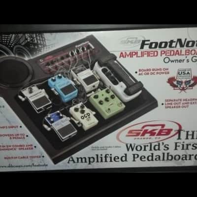 SKB FootNote Amplified Pedalboard (Still in unopened box) Mic the amp! image 4