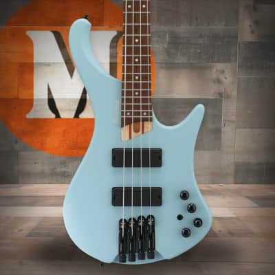Ibanez EHB Ergonomic Headless Bass 4 String - Purist Blue Matte (EHB600PRM) image 1