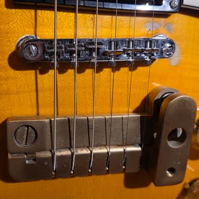 Vintage 1970s Jadee LP-Copy Electric Guitar Sunburst image 6