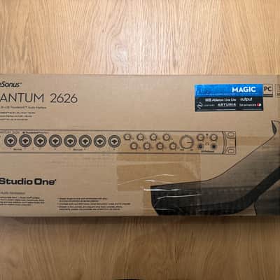 PreSonus Quantum 2626 Thunderbolt Audio Interface 2020 - Present - Black image 5