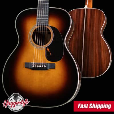 Martin OOO-28 EC Eric Clapton Signature Acoustic Guitar - 1935 Sunburst with Hardshell Case image 1