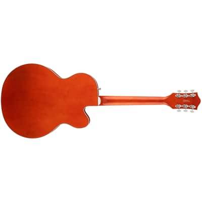 Gretsch Electromatic LEFT HANDED G5420 Single Cut Hollow Body - Orange Stain image 3