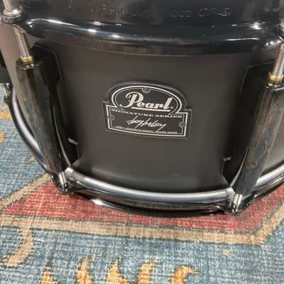 Pearl Joey Jordison Signature Snare Drum 13 x 6.5 in. Black Steel image 11