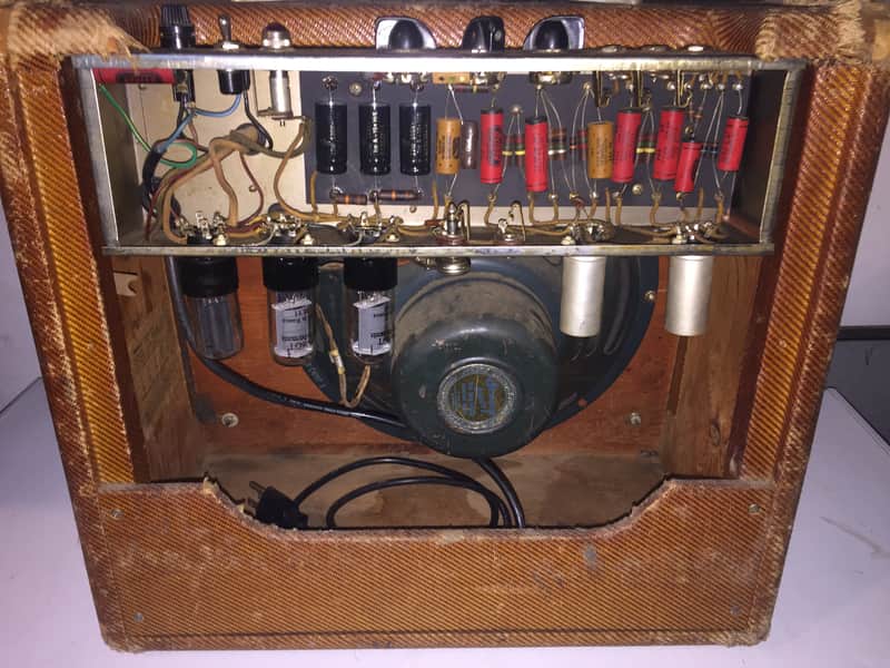 Fender Deluxe 5C3 Wide Panel 10-Watt 1x12" Guitar Combo 1953 - 1954 image 2