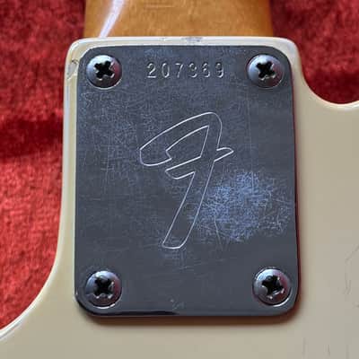 1967 Fender Telecaster Olympic White Custom Color All Original with CITES image 16