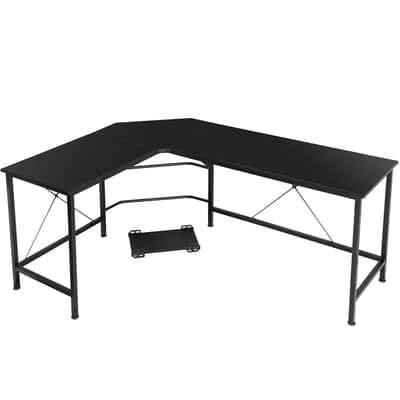 Home Recording Studio 66" Corner Desk for MIDI Keyboard & Audio Setup (2026 Model) image 5