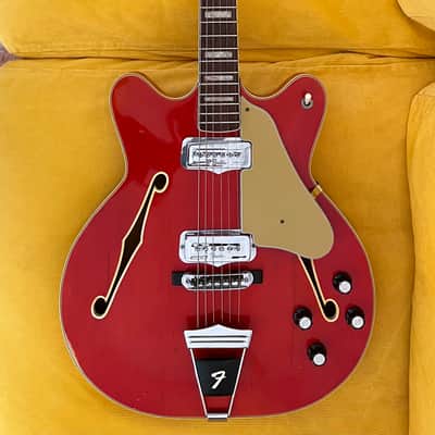 Fender Coronado II Rosewood Fretboard 1966 - Red Dakota image 1
