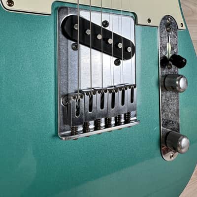 Schecter USA Custom Shop Nick Johnston PT Wembley 2022 - Teal Green Metallic Aged Nitro image 8