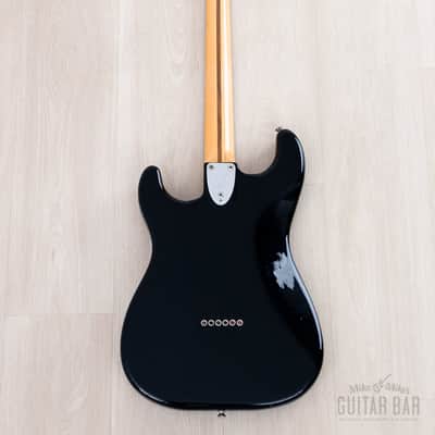 1979 Fender Stratocaster Hardtail Vintage Electric Guitar Black w/ Case image 3