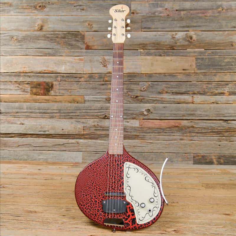 Jerry Jones Baby Sitar Coral | Reverb
