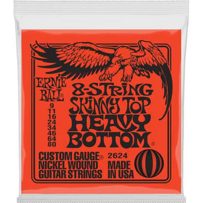Ernie Ball 2624 Skinny top heavy bottom !09-11-16-24-34-46-67-80 image 1