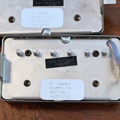 2013 Gibson 4 WIRE Classic 57 / 57+ Plus PAF Humbucker Pickup Set image 4