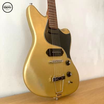 OPT Guitars | Pennod 1 | JM Style | Random Relic | Satin Sleek | Shock Gold / Blue with 3-Ply Black Guard - CUSTOM ORDER ONLY image 7