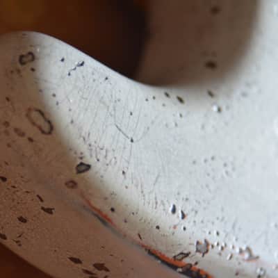 American Fender Stratocaster Nitro Faded White Heavy Relic Custom Shop Fat 50's Pickups image 16