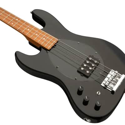 Sadowsky MetroExpress 21-Fret Vintage M Bass, Roasted Maple Fingerboard, Lefthand, 4-String - Solid Black High Polish image 1
