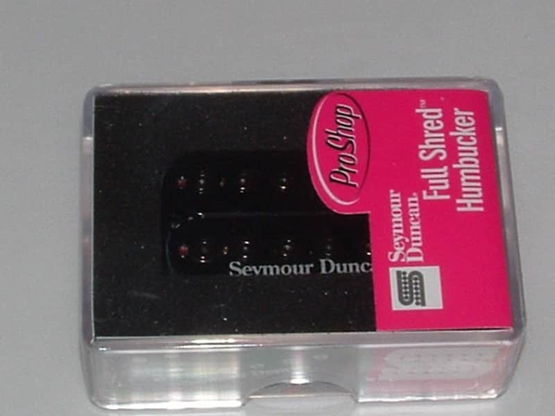 Seymour Duncan SH-10 Full Shred Humbucker Bridge Pickup (Black) - SH-10b Black image 1