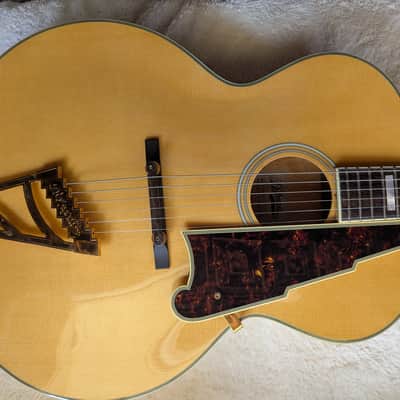 D'Angelico EX-63 Archtop Non-Cutaway with Stairstep Tailpiece 2010s - Natural image 9