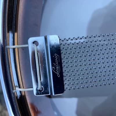 Ludwig LB553 Bronze Piccolo 3x13" 8-Lug Snare Drum 1991 - 2008 - Clear-Lacquered Bronze image 13