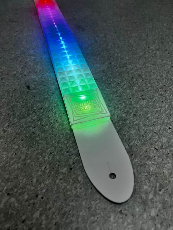 Immagine LED Guitar Strap V6 Studded Belt Style - 1
