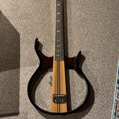 Sojing Bass Guitar - Stained Wood image 1