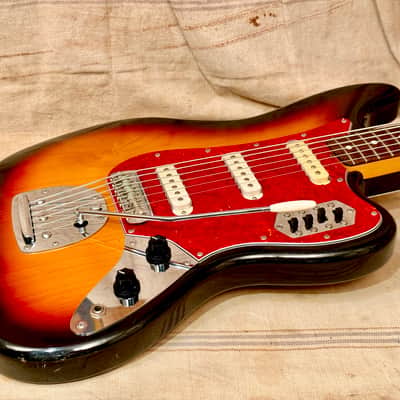 Fender MIJ Bass VI 1993 - Sunburst image 15
